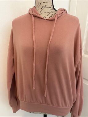 Ambiance Dusty Rose Hoodie Pullover
